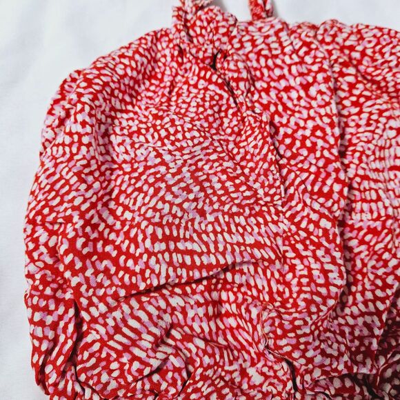 Lily Rose Womens Crop Top Multi-Color Size XL 100% Rayon Elastic Around Bottom - Picture 9 of 12